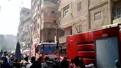 السيطرة على حريق داخل ورشة في أبو النمرس  