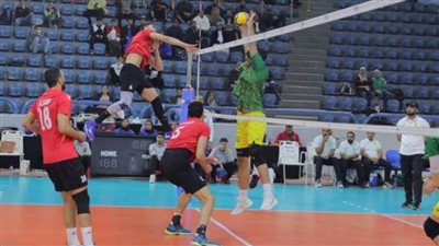 الأهلي يتأهل إلى نهائي البطولة العربية للطائرة