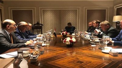 وزير الخارجية يلتقي نظيره الدنماركي على هامش 