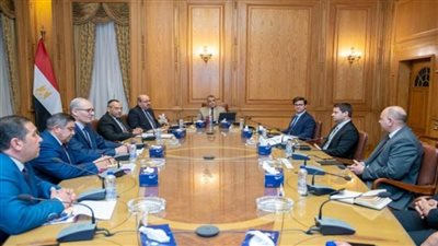 وزير الإنتاج الحربي يستقبل وفد 