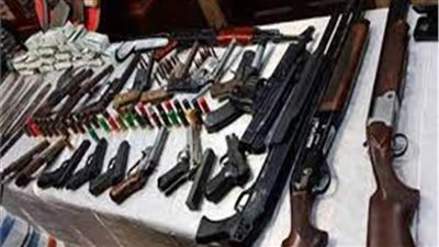 ضبط ورشة لتصنيع الأسلحة النارية بقصد الاتجار بالحوامدية 