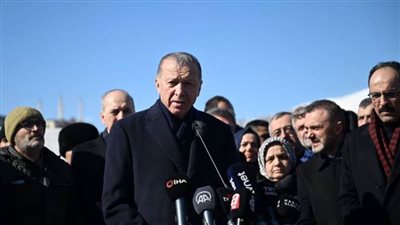 أردوغان يعلن ارتفاع عدد قتلي زلزال تركيا