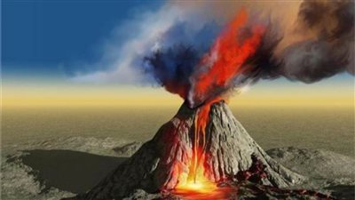 ثوران بركان ميرابي في إندونيسيا 