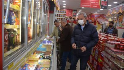 ضبط أغذية غير صالحة للاستهلاك الآدمي في حملات رقابية بفاقوس