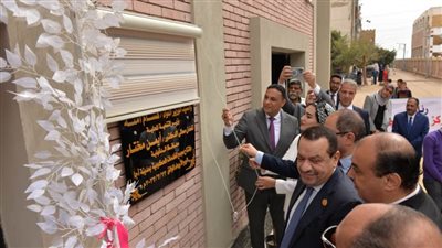 افتتاح مجمع الخدمات الحكومية المطور في أجا بالدقهلية 
