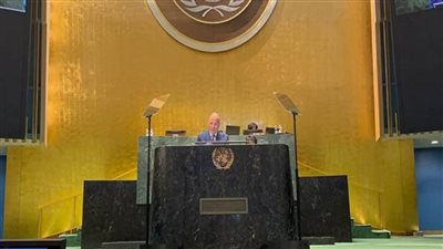 وزير الري يشارك في الجلسة الختامية لمؤتمر الأمم المتحدة للمياه (صور)