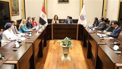 وزير الصحة يبحث مع الدكتورة غادة والي سبل التعاون في الموضوعات ذات الاهتمام المشترك