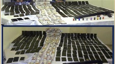 سقوط 5 عناصر إجرامية بحوزتهم كميات من الحشيش والهيروين 