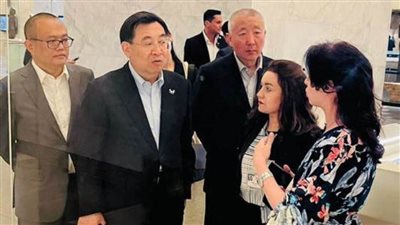 وزير الثقافة والسياحة الصيني يختتم جولاته في مصر بزيارة متحف الحضارة 