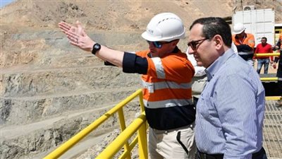 وزير البترول: 7.5 مليارات دولار إيرادات منجم السكري للذهب (صور)