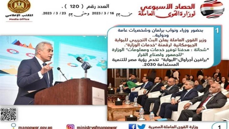 القوى العاملة تستعرض