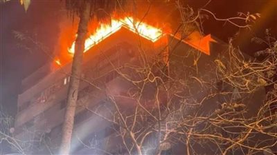 الكنيسة عن حريق «كنيسة العذراء والأنبا إبرام» بالزاوية الحمراء: «الدنيا بخير»