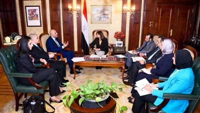 وزيرة الهجرة تلتقي رئيس جهاز تنمية المشروعات المتوسطة والصغيرة لبحث أوجه التعاون المشترك