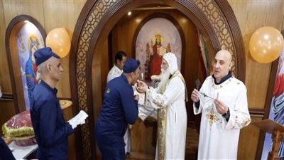 مراكز الاصلاح والتأهيل تستقبل رجال الدين المسيحي لإقامة صلوات عيد القيامة 