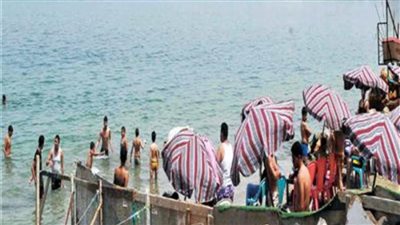 إقبال كبير من المواطنين على الحدائق للاحتفال بشم النسيم بالإسكندرية