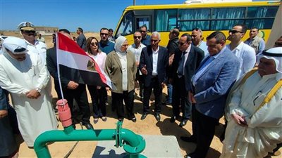 بحضور 3 وزراء ومحافظين..افتتاح مشروعات تنموية بالشيخ زويد 