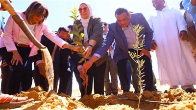 وزيرة التضامن تفتتح مشروع محطة تحلية قبر عمير بمركز الشيخ زويد (صور)