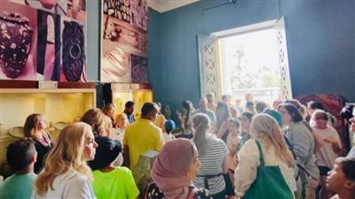 الملحق الثقافي البولندي في زيارة إلى متحف آثار الإسماعيلية