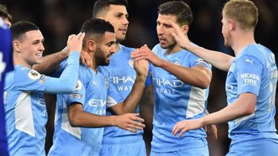 مانشستر سيتي يكتسح إيفرتون بثلاثية ويعزز صدارته للدوري الإنجليزي