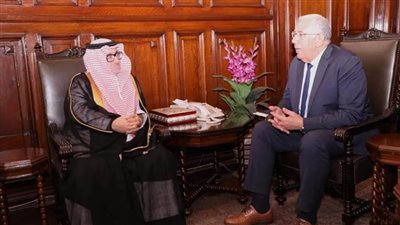 وزير الزراعة يبحث آفاق التعاون مع الرئيس التنفيذي للمركز الوطني لتنمية الغطاء النباتي ومكافحة التصحر بالمملكة العربية السعودية