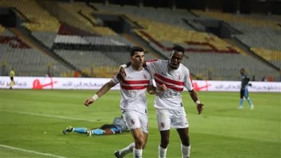 إبراهيما نداي يمنح الزمالك التقدم على أسوان بهدف في الشوط الأول