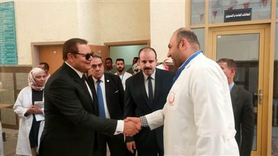 رئيس الاعتماد والرقابة الصحية يزور مؤسسة مجدي يعقوب ومستشفى أسوان التخصصي ومستشفى الباطنة الجامعي بأسوان 