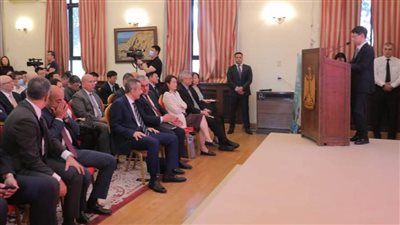 رئيس المنطقة الاقتصادية لقناة السويس يلتقي العديد من الشركات الصينية بمقر السفارة المصرية