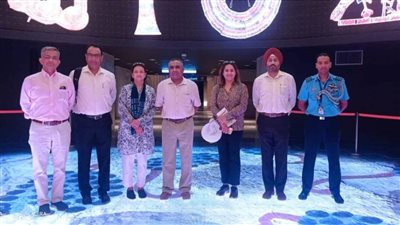 المتحف القومي للحضارة المصرية يشهد سلسلة من الزيارات الرسمية الهامة