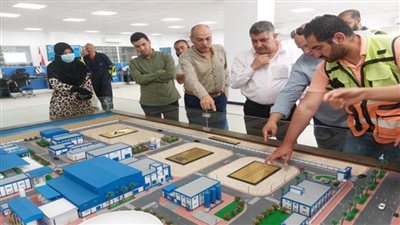 جولة تفقدية بمحطة تحلية مياه البحر ومشروع سكن مصر بمدينة المنصورة الجديدة (صور)