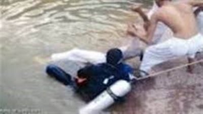 انتشال غارق مجهول طافيًا على المياه بترعة المريوطية