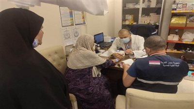 الصحة: البعثة الطبية المصرية قدمت خدماتها لـ 1503 حجاج في عيادات المدينة المنورة ومكة المكرمة (صور)