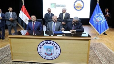 وزير التعليم العالي يشهد توقيع البروتوكول الخامس بين المؤسسات الأكاديمية والإنتاجية بإقليم القناة وسيناء (صور)