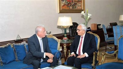 وزير التعليم يستقبل محافظ جنوب سيناء لبحث آليات تطوير العملية التعليمية بالمحافظة