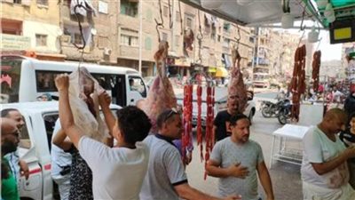 ضبط طن مصنعات لحوم وحواوشي وكبدة غير صالحة للاستهلاك بالجيزة