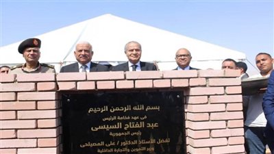 وزير التموين يدشن أكبر مشروع قومي لإنشاء مخازن استراتيجية للمنتجات الغذائية لأول مرة بمصر (صور)