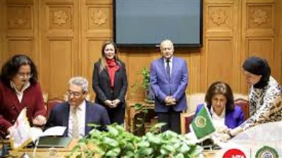 توقيع مذكرة تفاهم بين الأكاديمية الوطنية للتدريب وجامعة الدول العربية