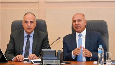 وزيرا النقل والري يناقشان موقف المشروعات والتنسيقات المشتركة بين الوزارتين