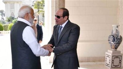 رئيس وزراء الهند يغادر القاهرة عقب زيارة رسمية استمرت يومين