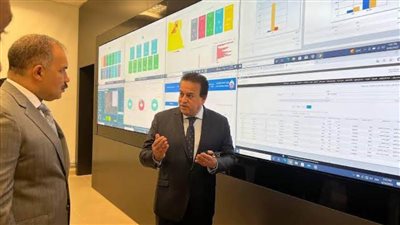 وزير الصحة يتابع مؤشرات أداء حملة 100 يوم صحة من العاصمة الإدارية