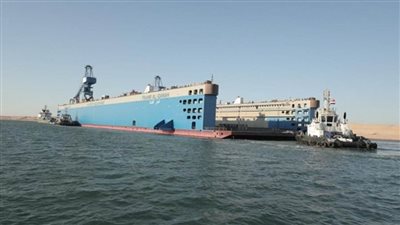 هدية 30 يونيو.. وصول الحوض العائم 