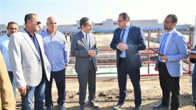 محافظ الغربية يتفقد أعمال التطوير بشركة غزل المحلة