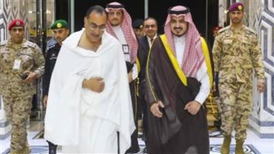 مدبولي يشارك فى حفل استقبال أقامه ولي العهد السعودي تكريما لوفود الحج