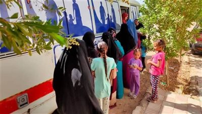 توقيع الكشف الطبي على 16797 مواطنا بمبادرات 100 يوم صحة بالوادى الجديد