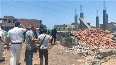 استرداد 260 فدان أراضي أملاك دولة خلال حملة إزالة بأسيوط