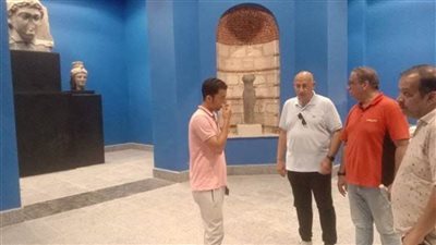 الآثار تتابع أعمال تطوير خدمات الزائرين بالمواقع الأثرية والمتاحف بالإسكندرية
