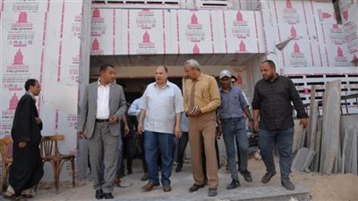 محافظ أسيوط يتفقد تطوير مبنى الوحدة المحلية بمدينة البداري