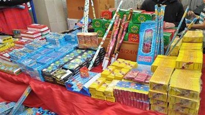 إحباط ترويج 1.5 مليون صاروخ ألعاب نارية في الجمالية