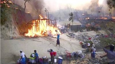حادث مروع.. «وجبة» تقتل 5 أطفال وتحرق 26 منزلاً