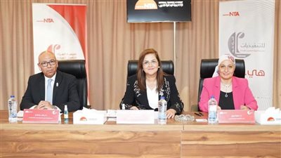 وزيرة التخطيط تترأس إحدى لجان 