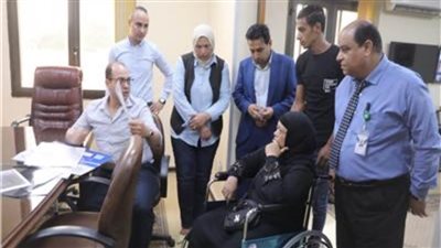 محافظ الجيزة يستجيب لسيدة تعاني مشكلة صحية بمفصل عظمة الفخذ